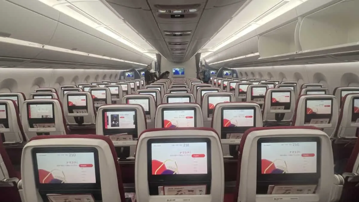 Air India A350 inside look